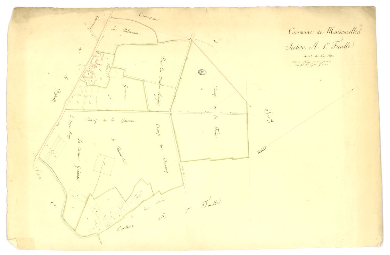 minute, section A, 1ere feuille