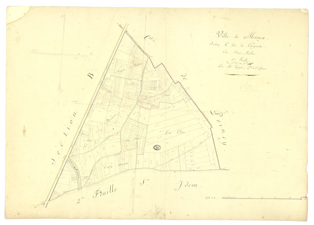 minute, section C, 1ere feuille