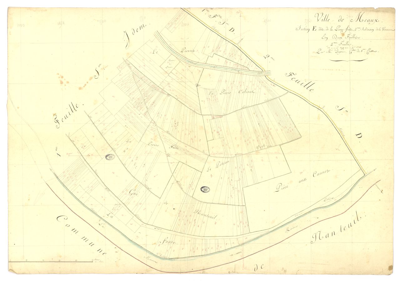 minute, section E, 2eme feuille
