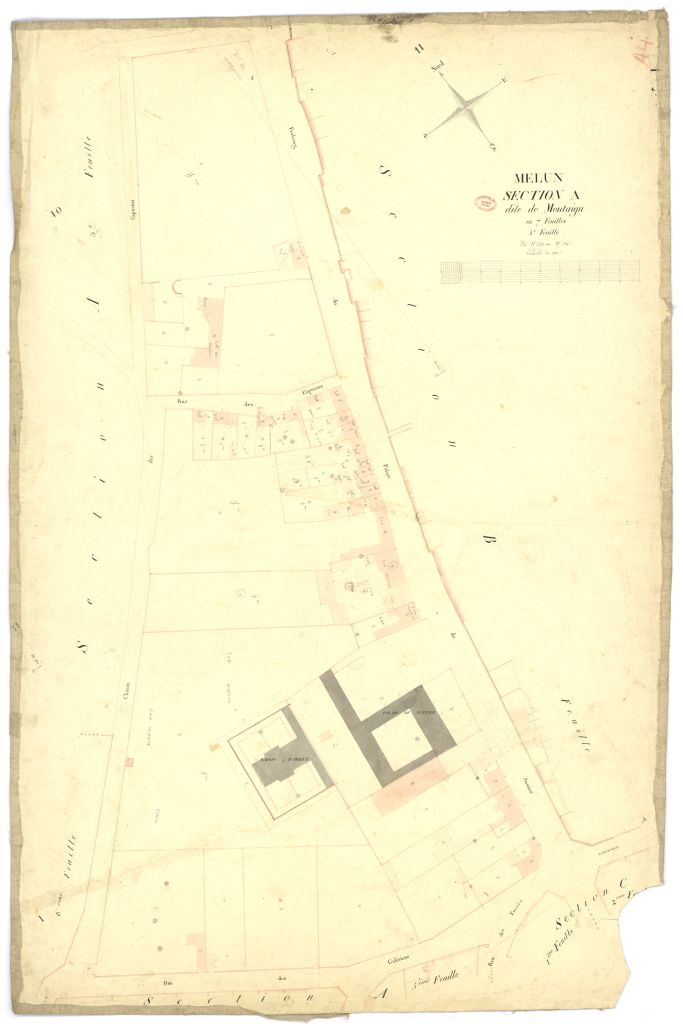 Section A dite de Montaigu, en 7 feuilles, 4eme feuille