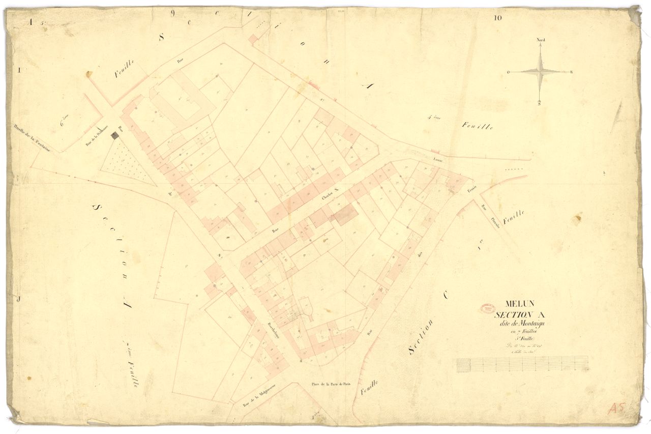 Section A dite de Montaigu, en 7 feuilles, 5eme feuille