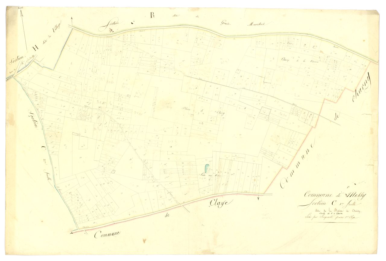 copie, section C, 1ere feuille
