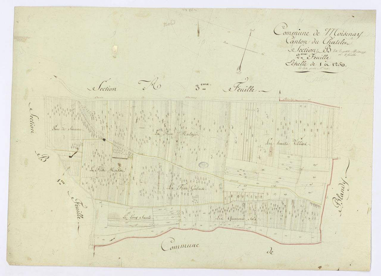 minute, section B, 2eme feuille