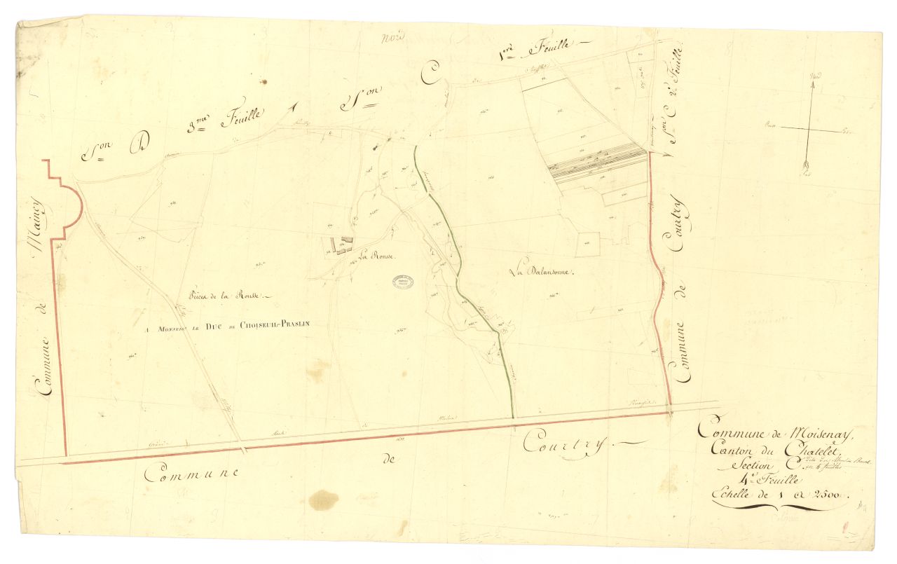 minute, section C, 4eme feuille