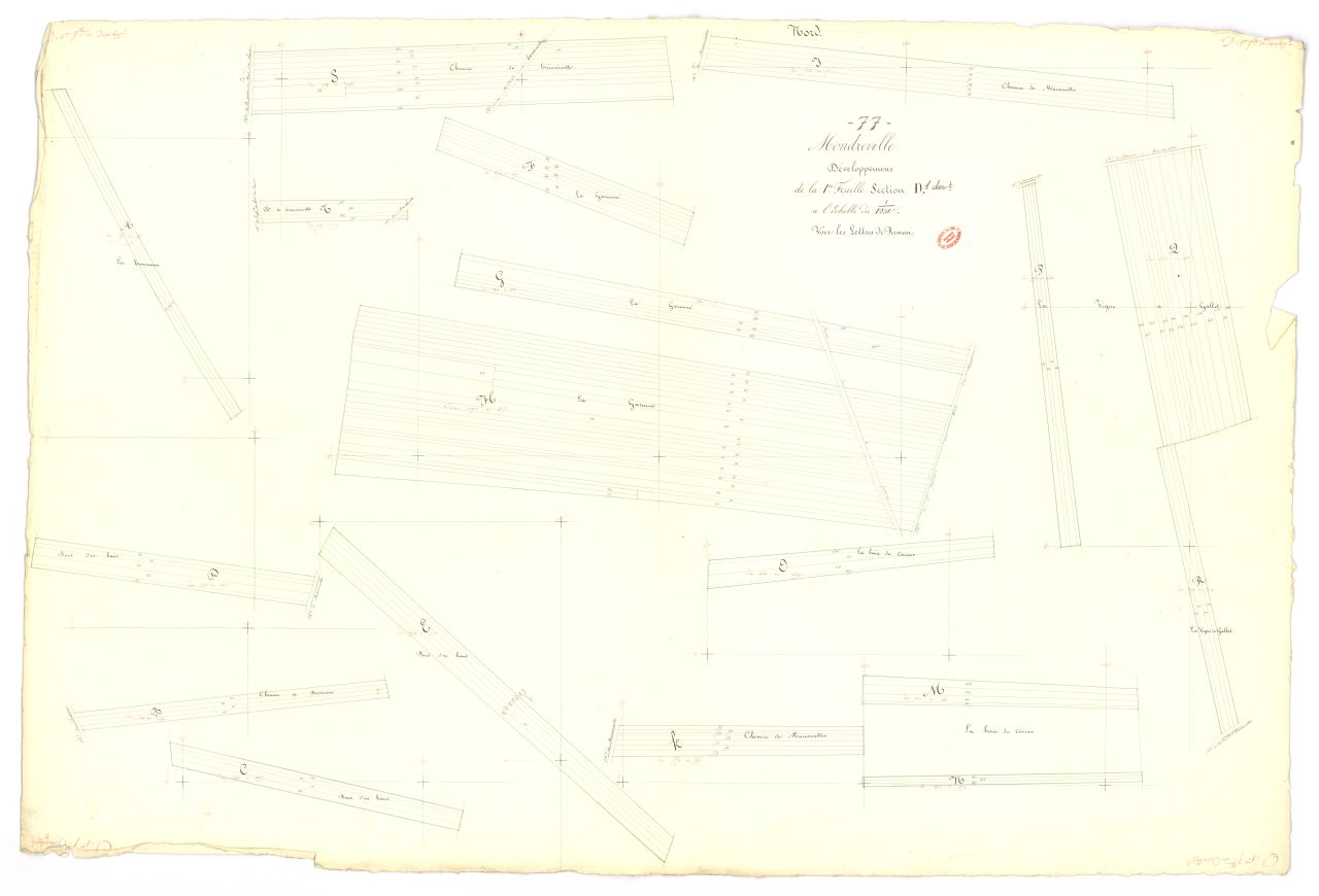 D�veloppement de la 1ere feuille de la section D