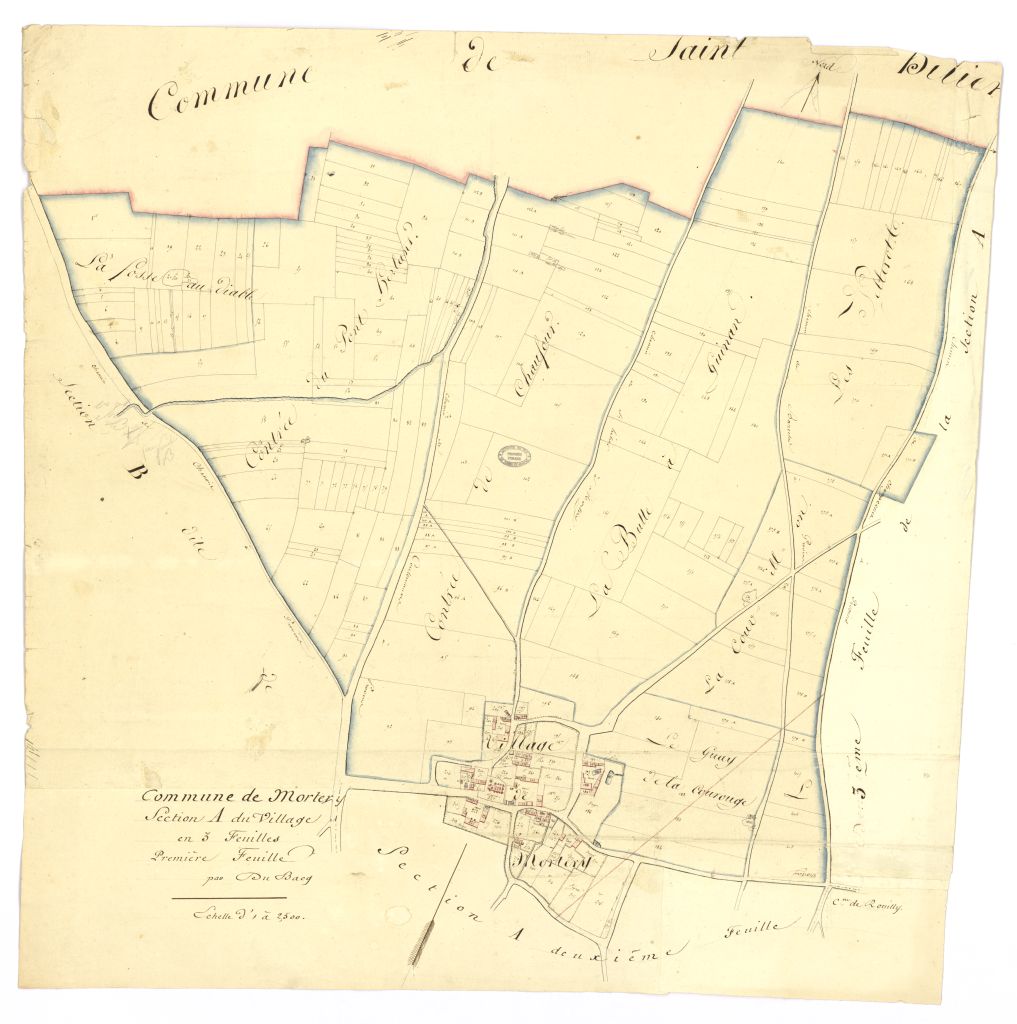 minute, section A, 1ere feuille