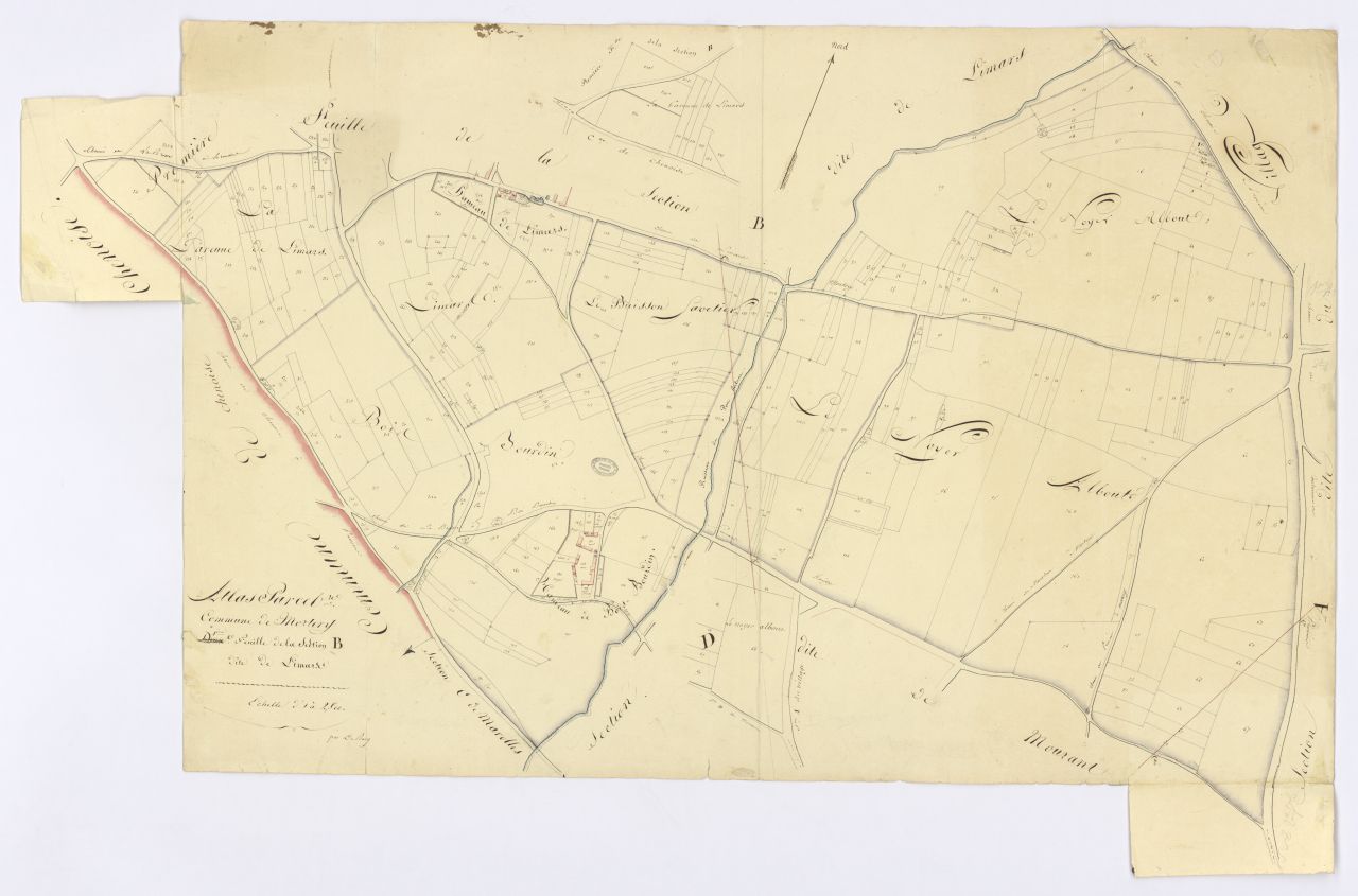 minute, section B, 1ere feuille