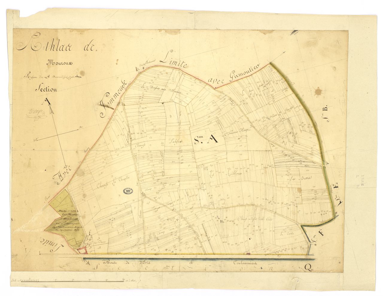 minute, section A