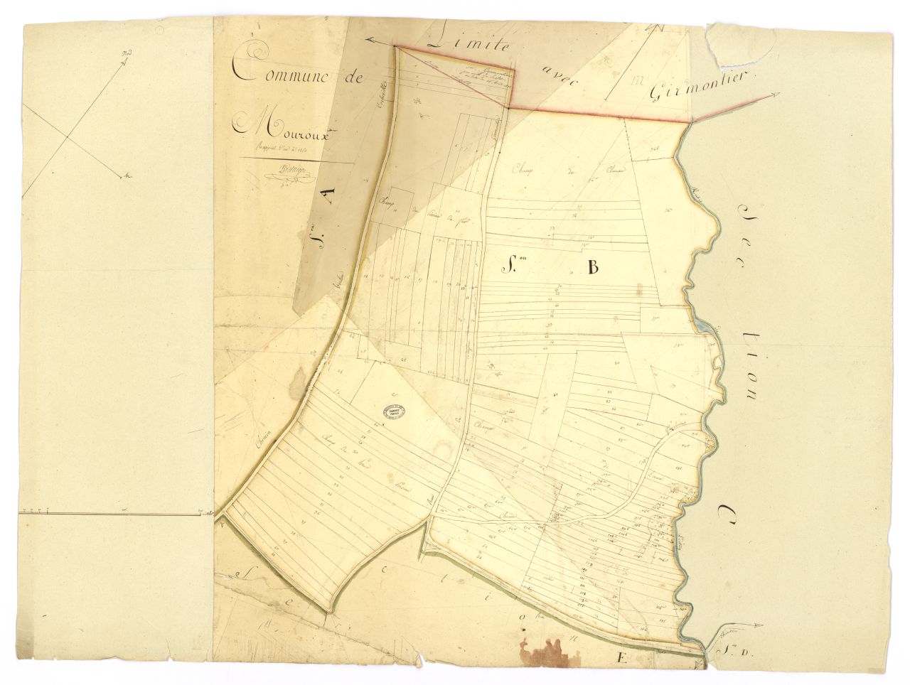 minute, section B