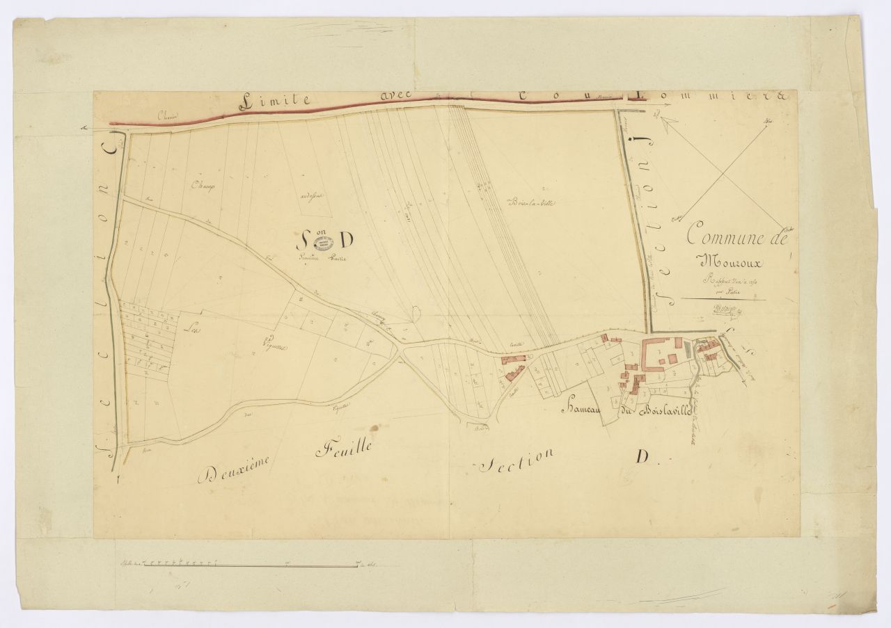 minute, section D, 1ere feuille