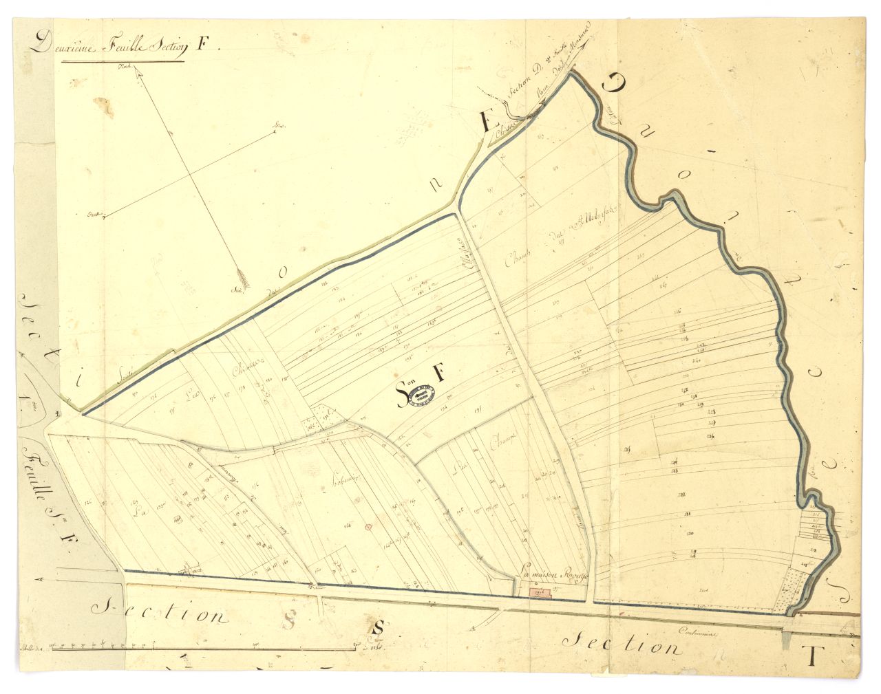 minute, section F, 2eme feuille