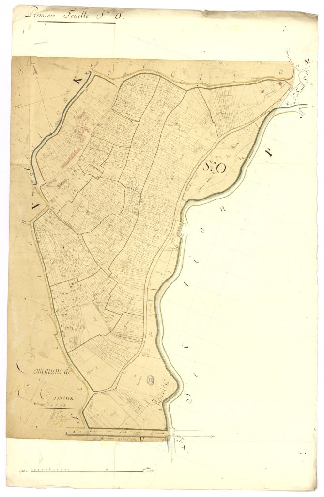 minute, section O, 1ere feuille