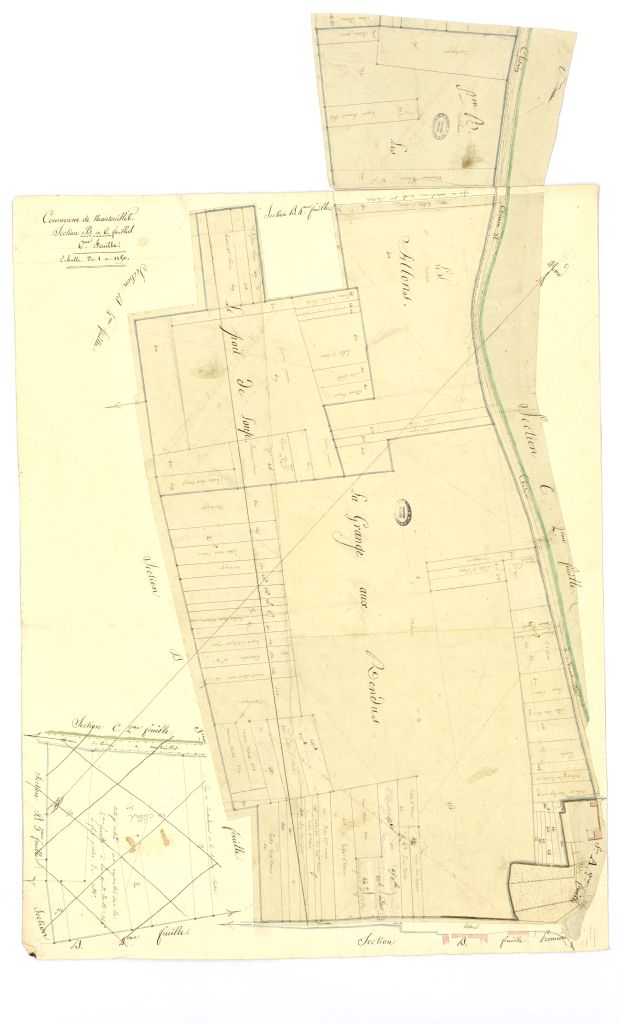 minute, section B, 6eme feuille