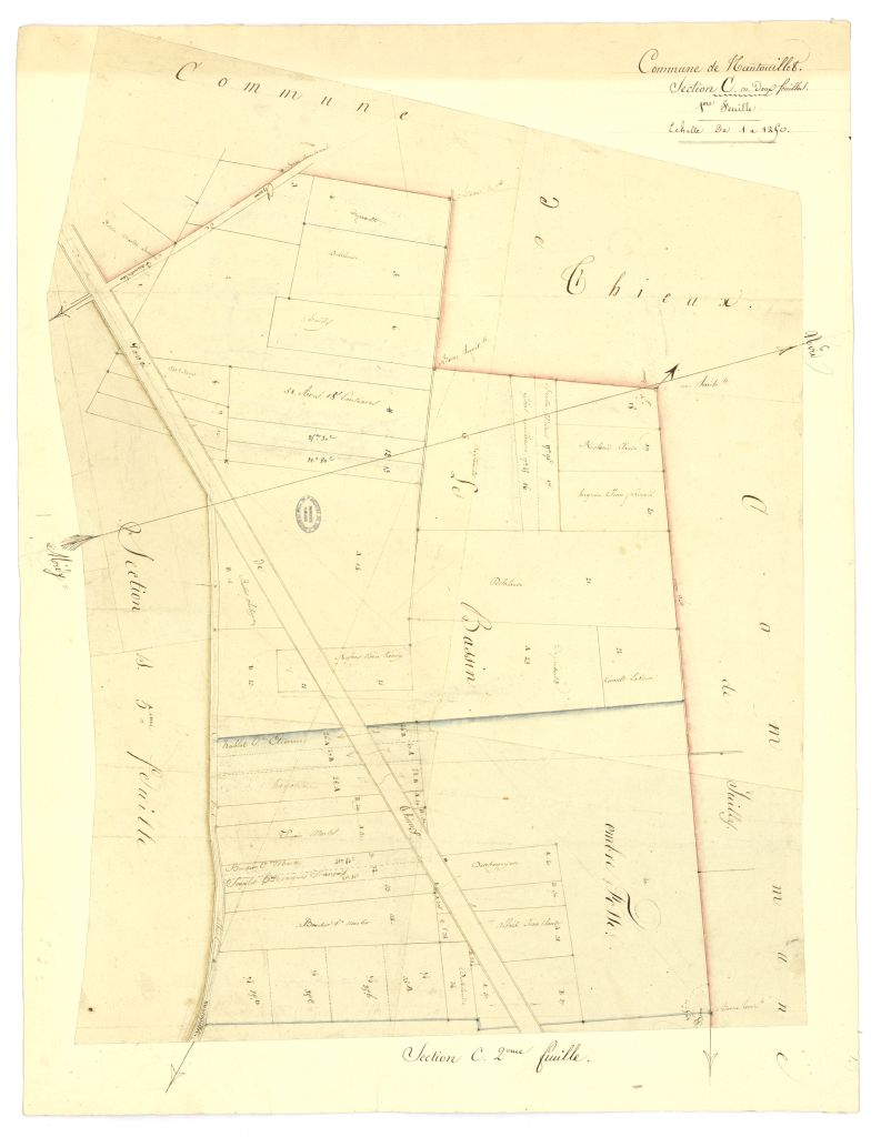 minute, section C, 1ere feuille