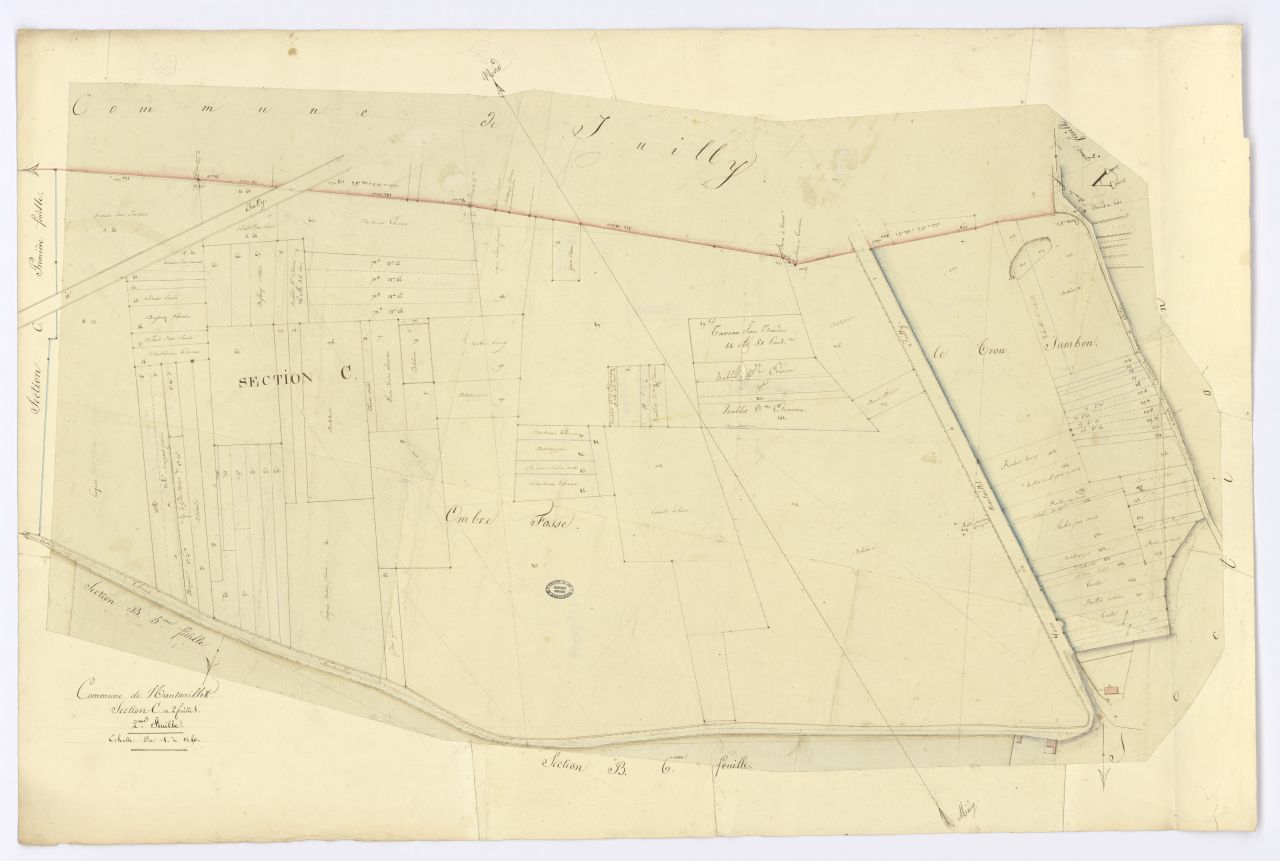 minute, section C, 2eme feuille
