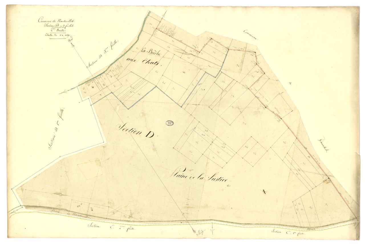 minute, section D, 2eme feuille