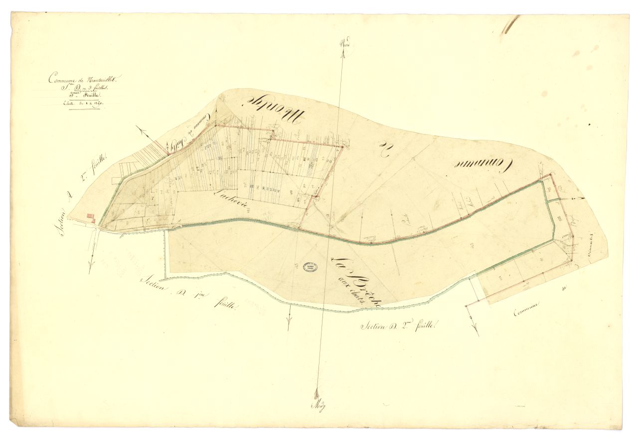 minute, section D, 3eme feuille