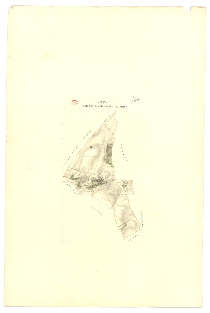 Tableau d'assemblage, 3 sections