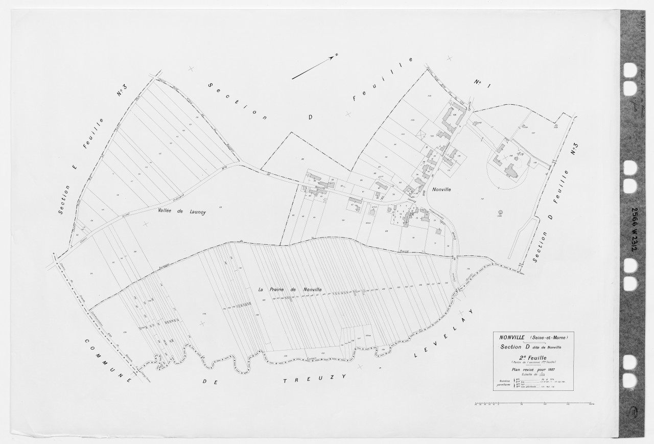 Section D dite de Nonville, 2eme feuille