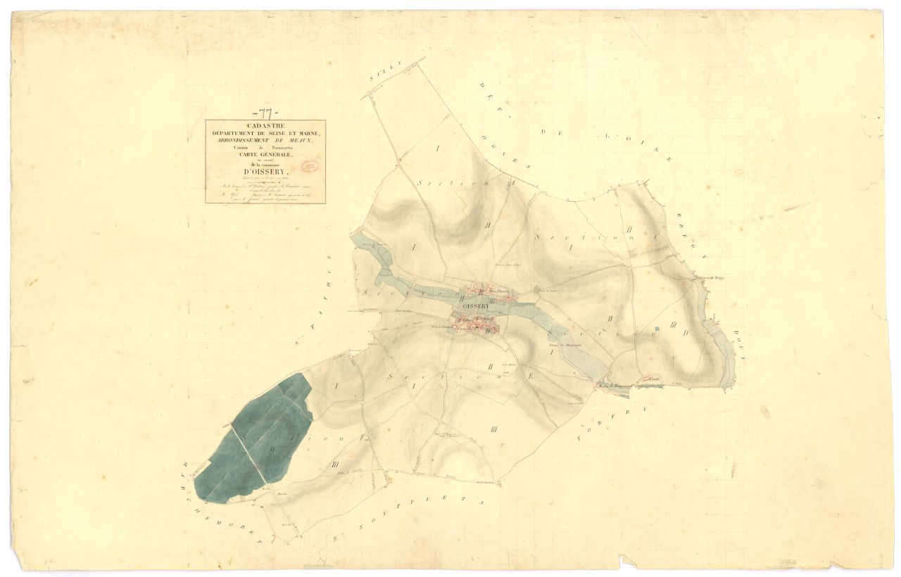 Tableau d'assemblage, 6 sections