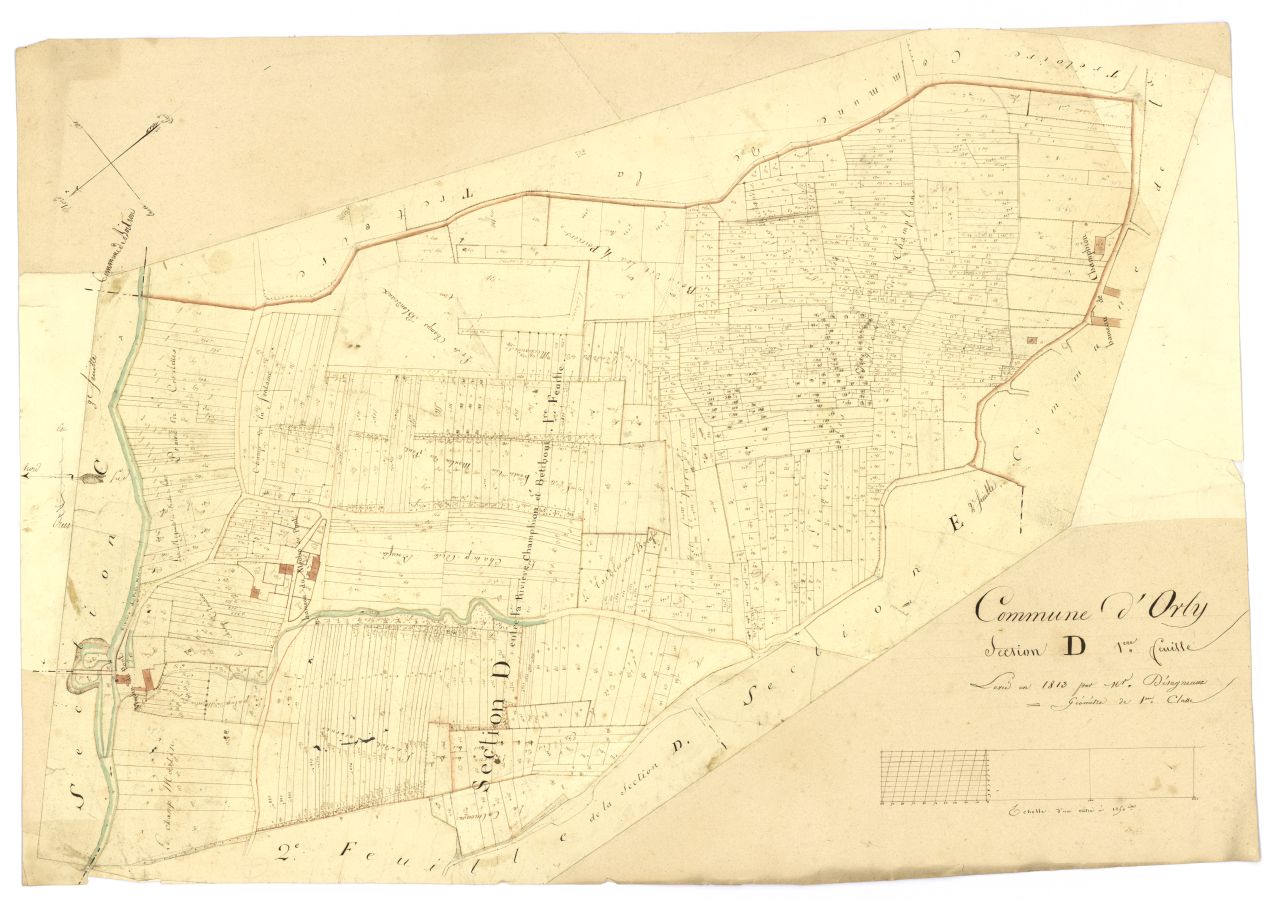 minute, section D, 1ere feuille