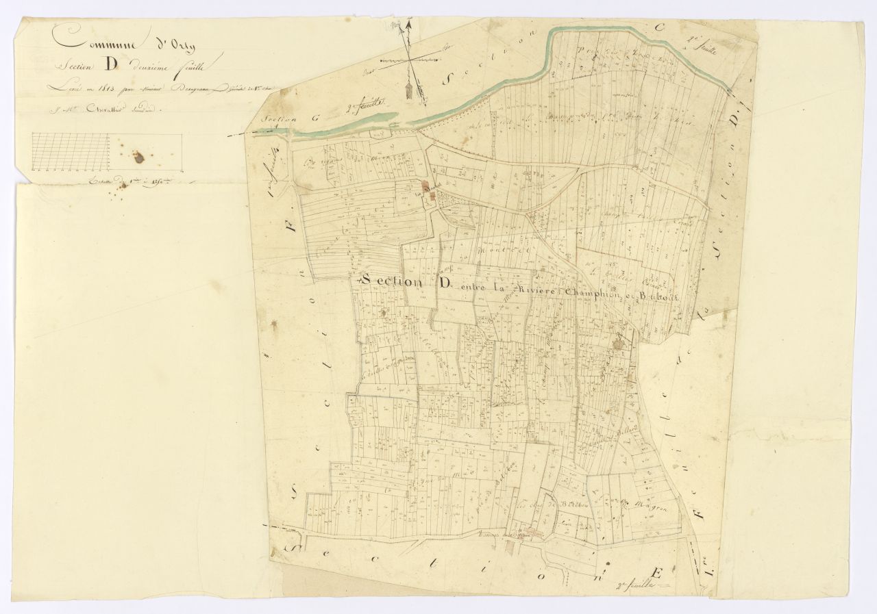 minute, section D, 2eme feuille