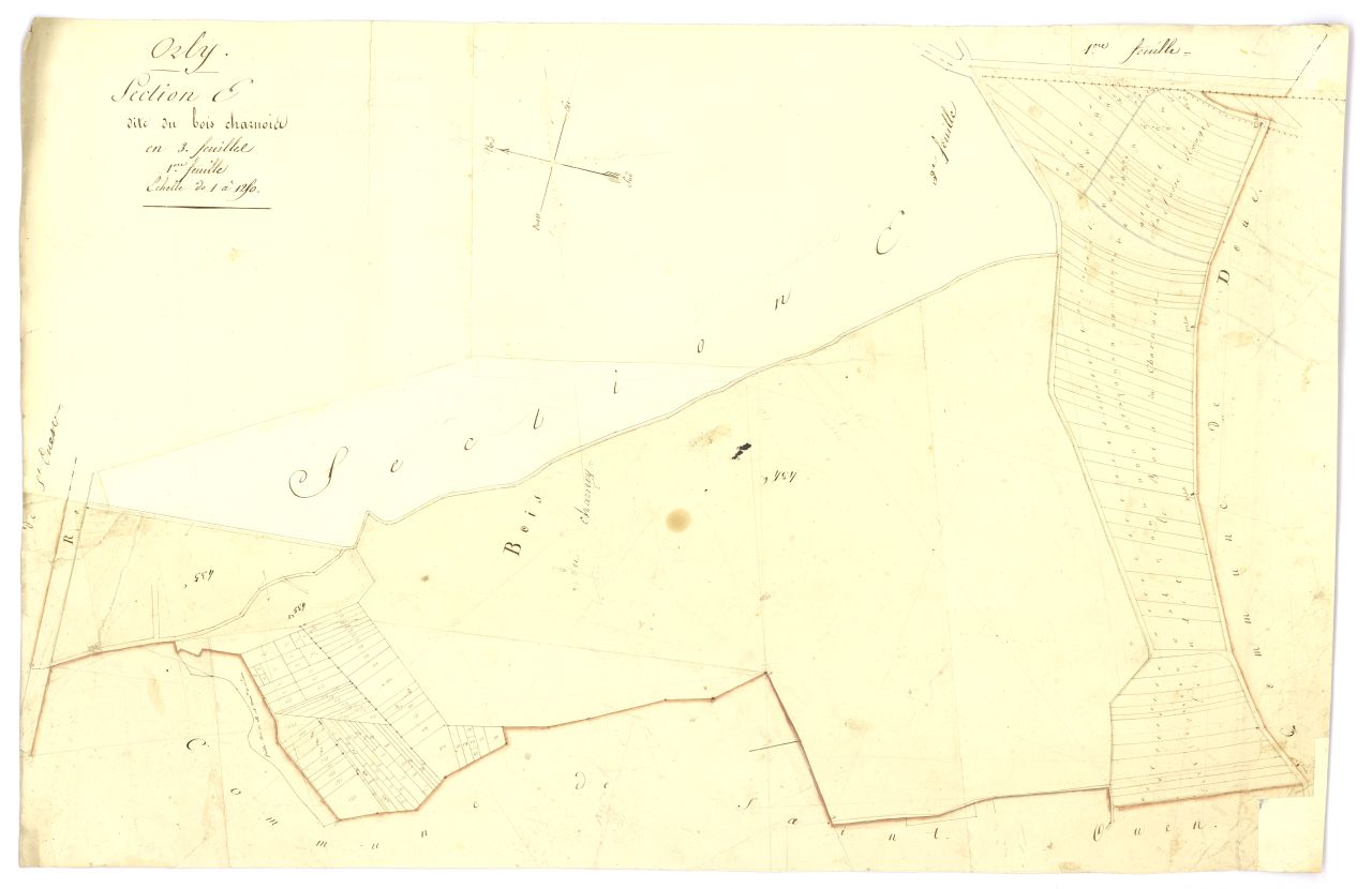minute, section E, 1ere feuille