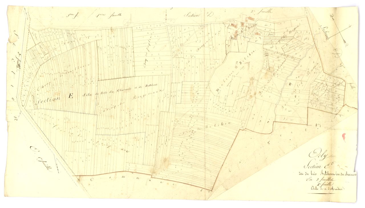 minute, section E, 2eme feuille
