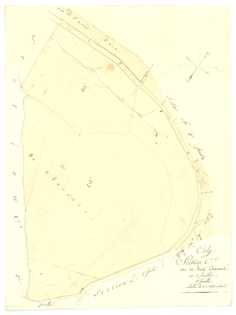 minute, section E, 3eme feuille
