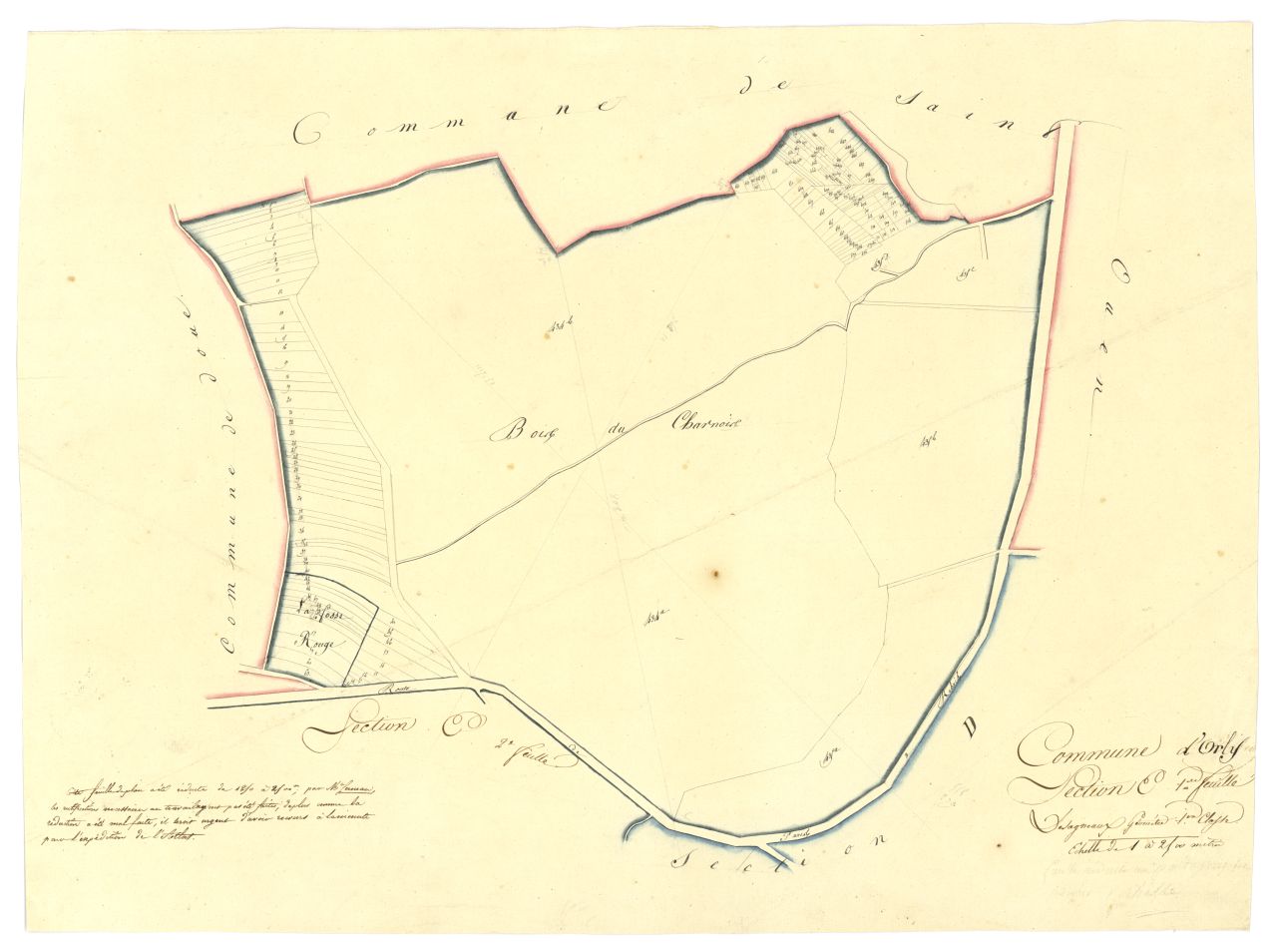 copie, section E, 1ere feuille