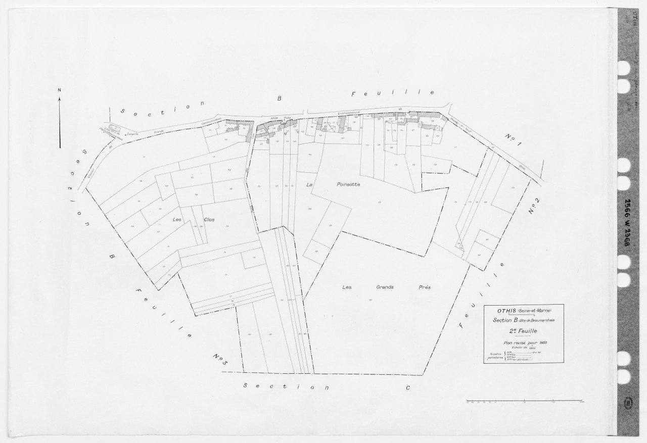 Section B dite de Beaumarchais, 2eme feuille