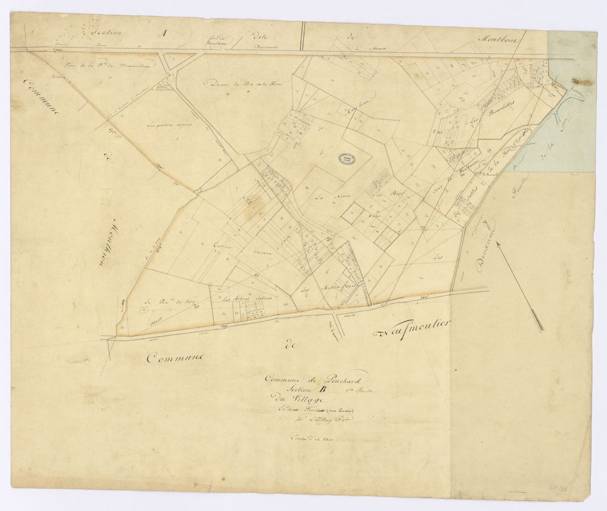 minute, section B, 1ere feuille