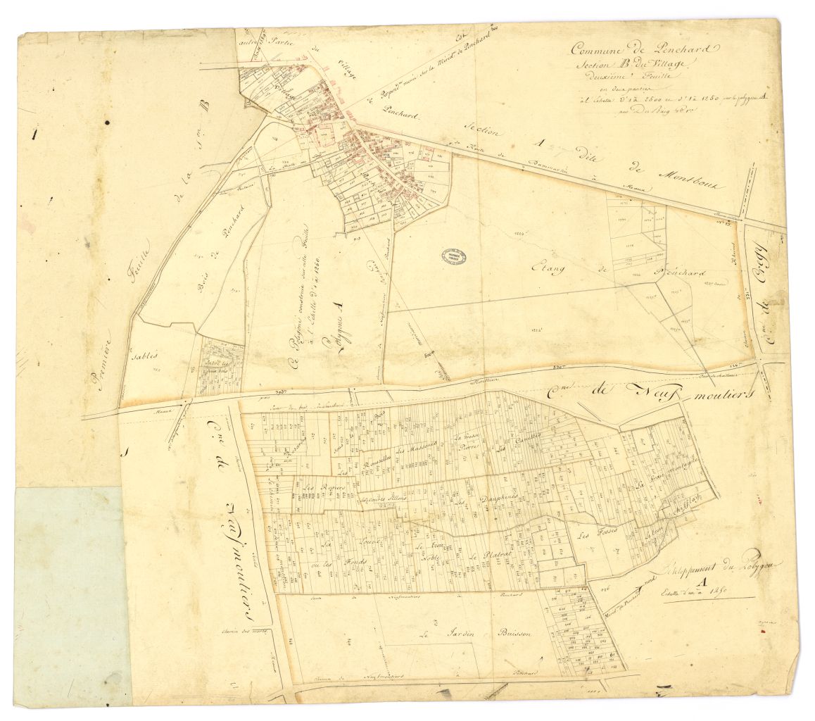 minute, section B, 2eme feuille