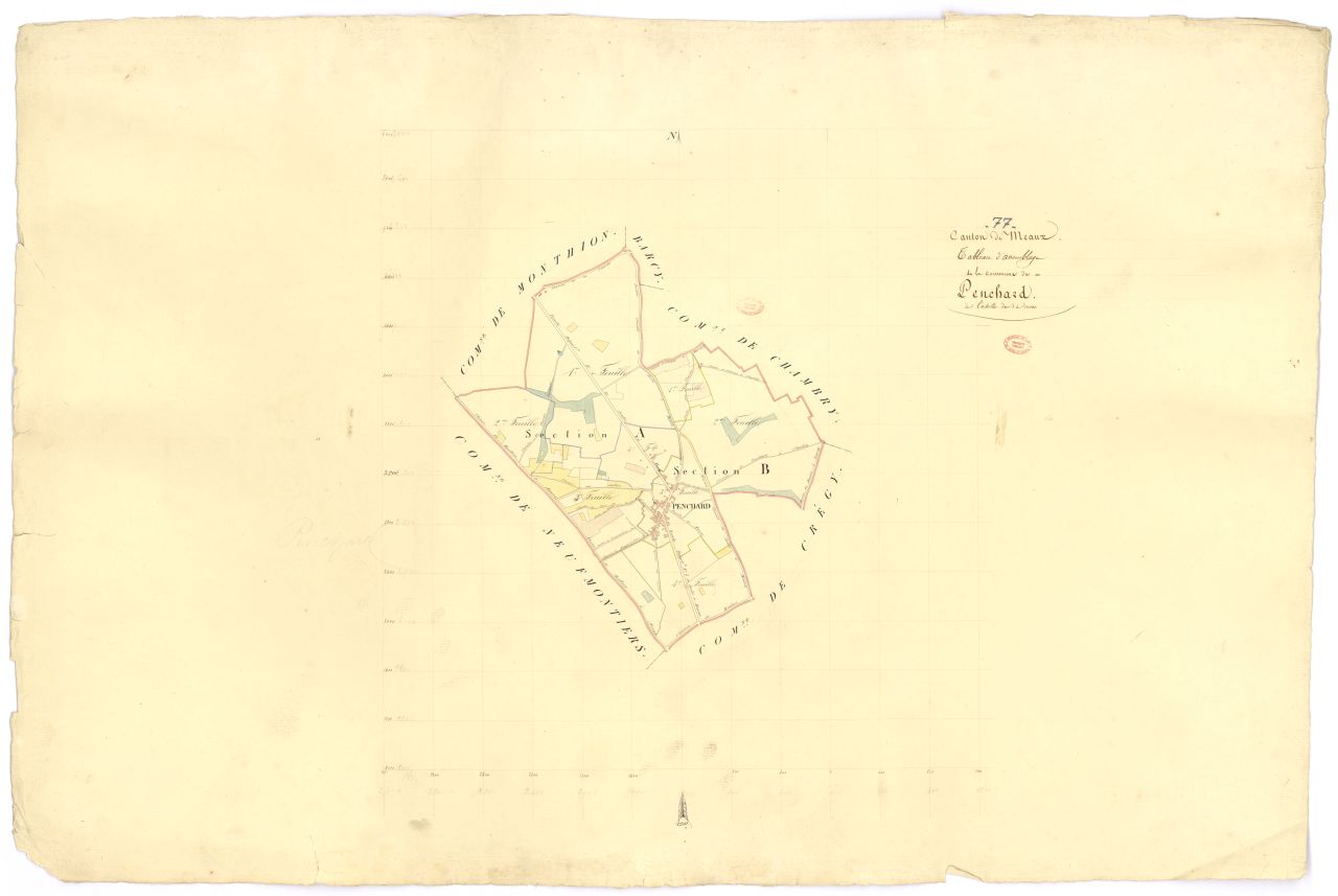 Tableau d'assemblage, 2 sections