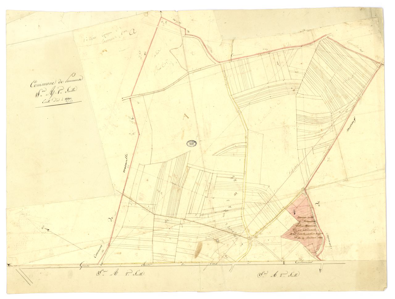 minute, section A, 1ere feuille