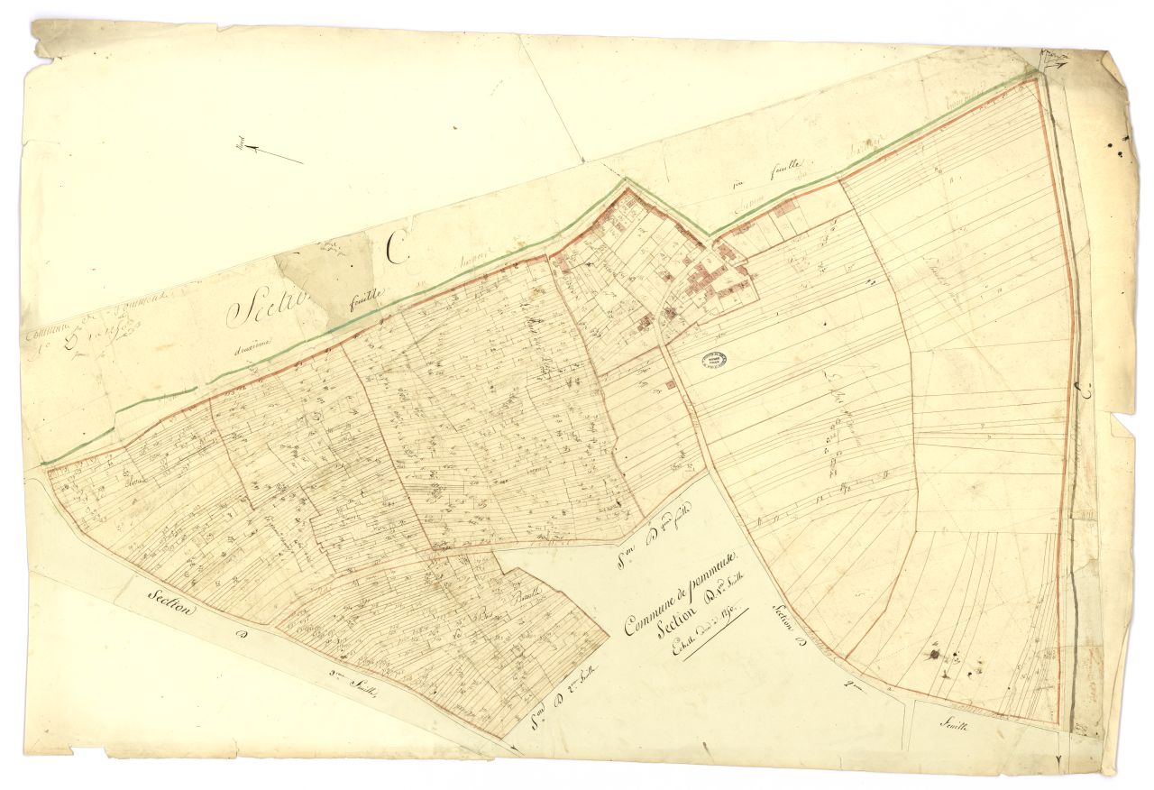 minute, section D, 1ere feuille