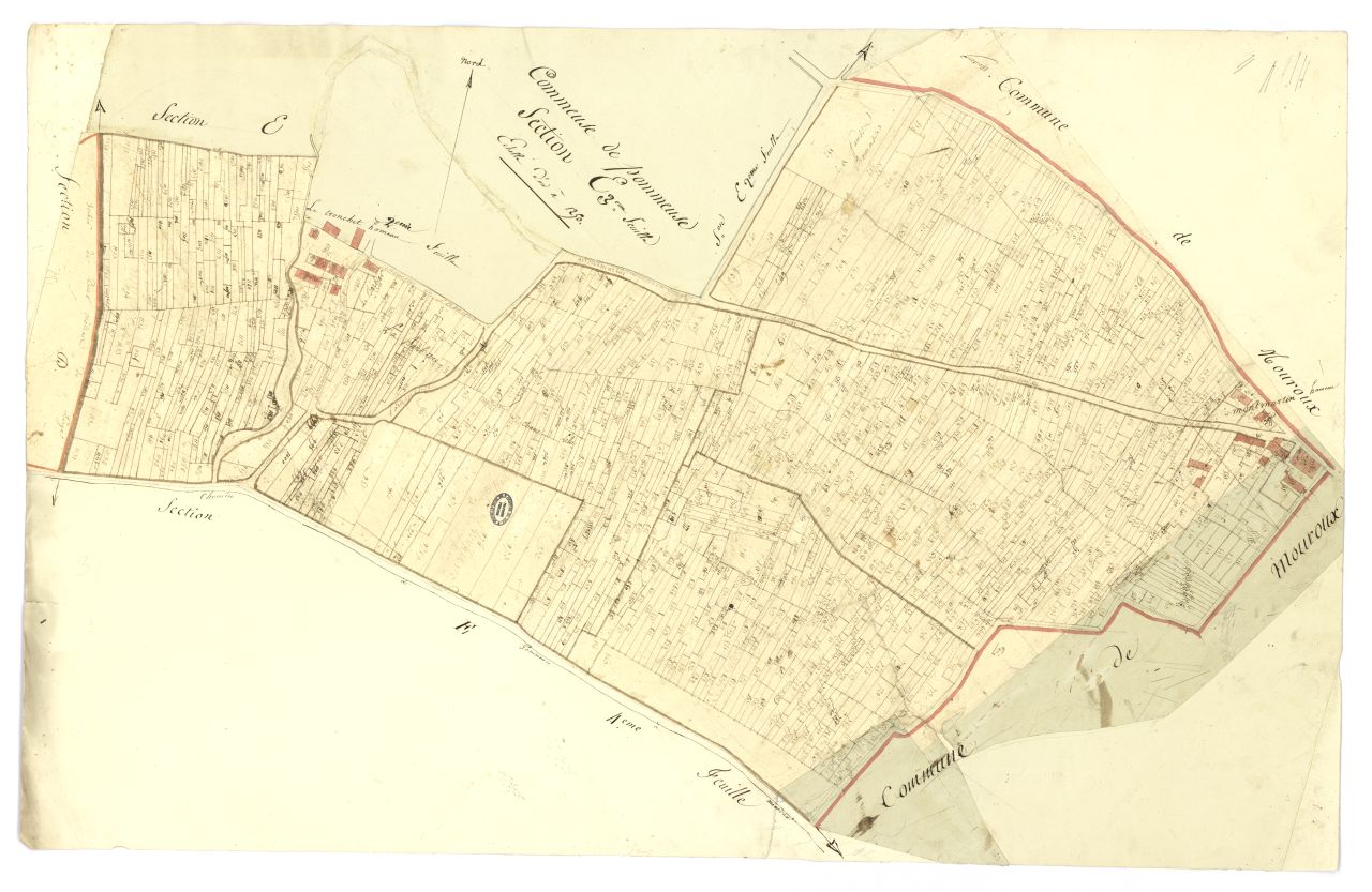 minute, section E, 3eme feuille