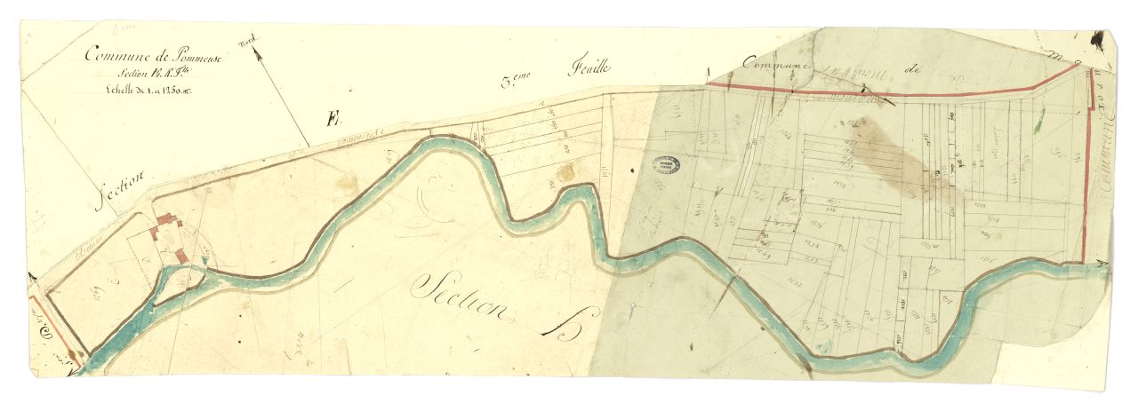 minute, section E, 4eme feuille