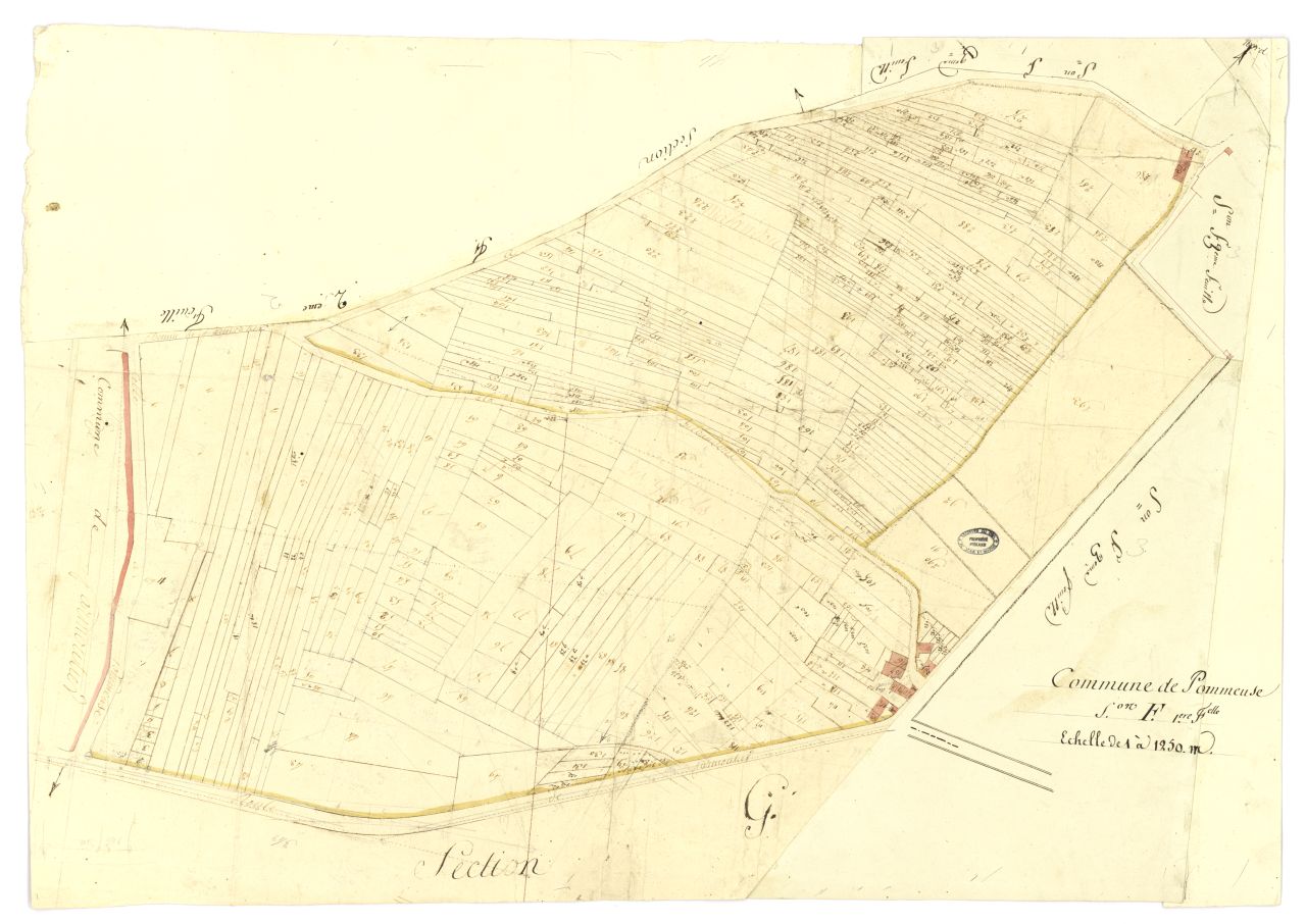 minute, section F, 1ere feuille