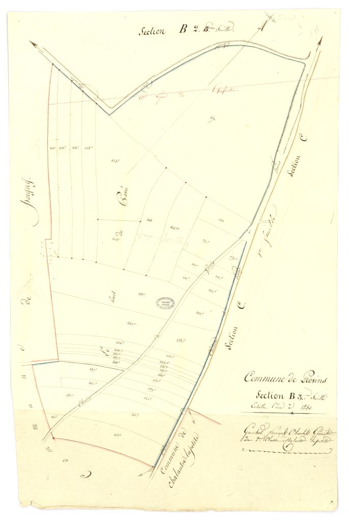 minute, section B, 3eme feuille