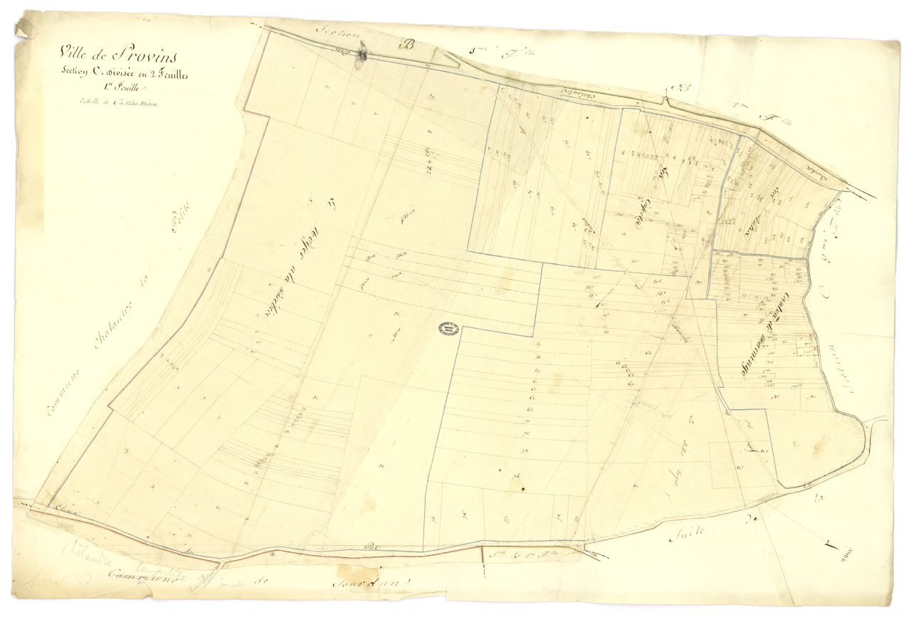 minute, section C, 1ere feuille