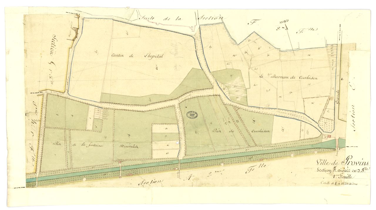 minute, section F, 1ere feuille