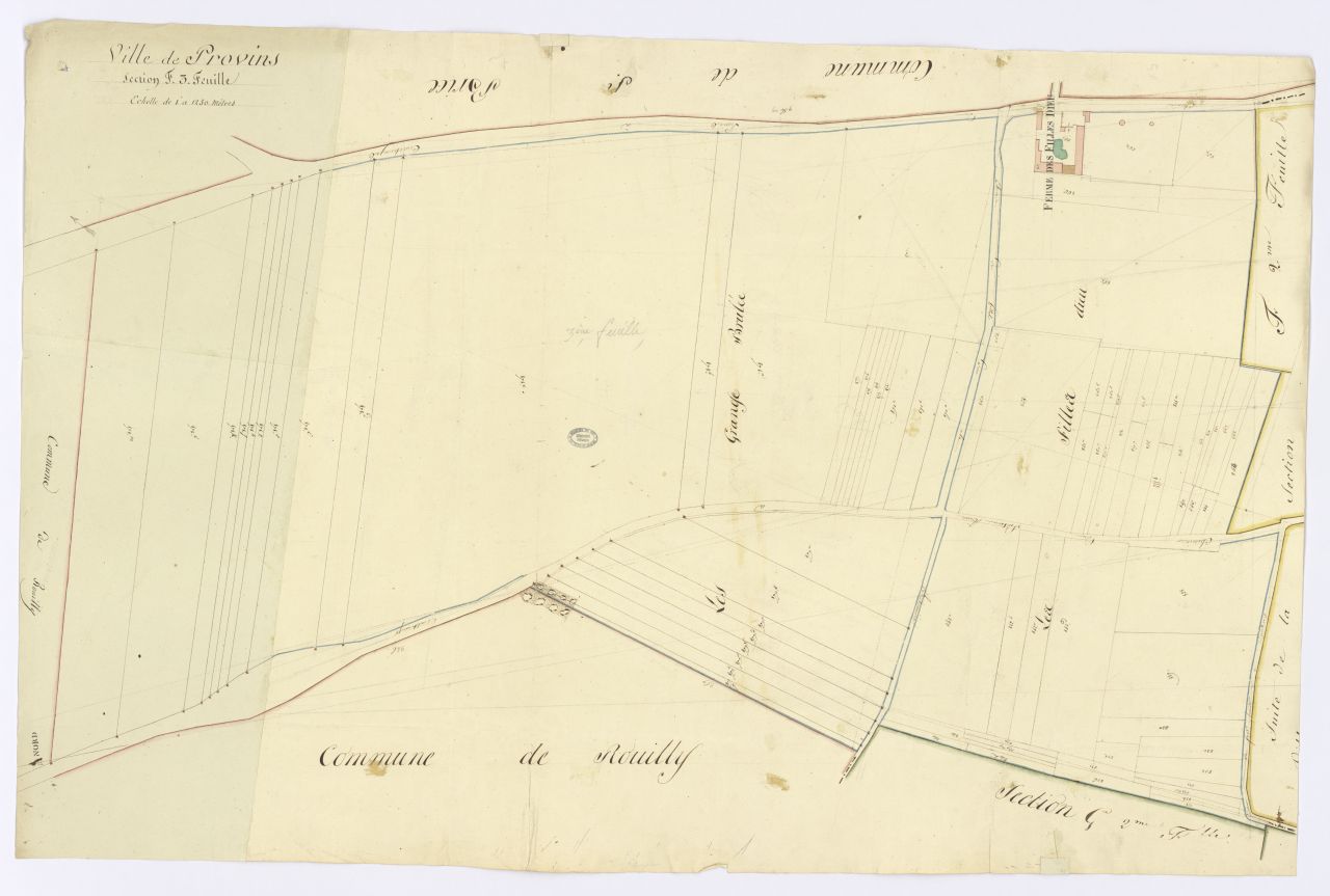 minute, section F, 3eme feuille