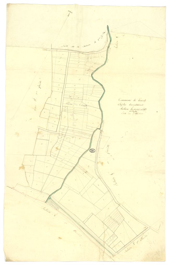 minute, section H, 1ere feuille