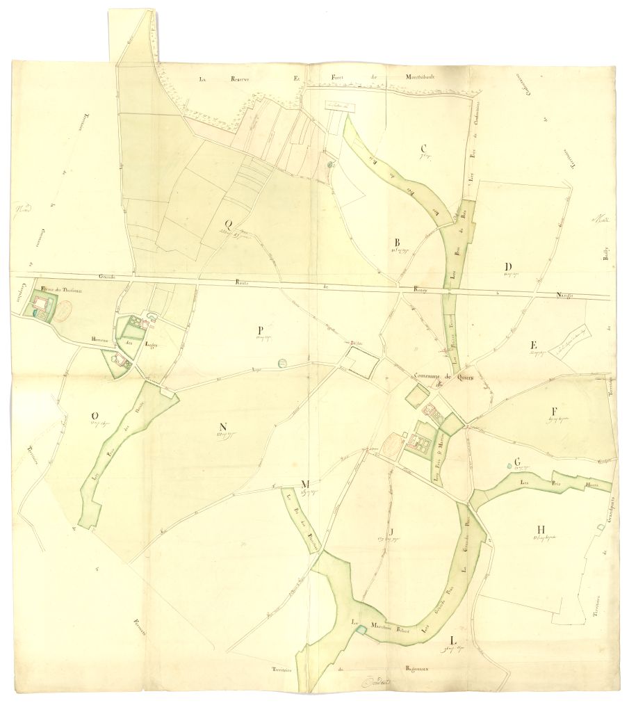 Plans lev�s en 1e phase Tableau d'assemblage