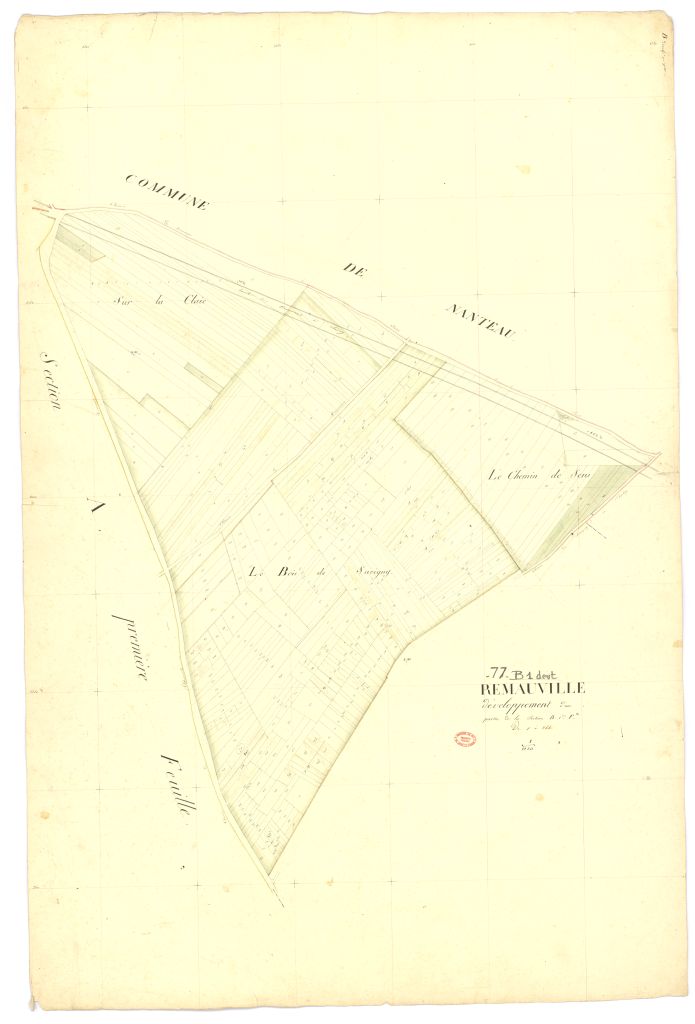 D�veloppement de la 1ere feuille de la section B
