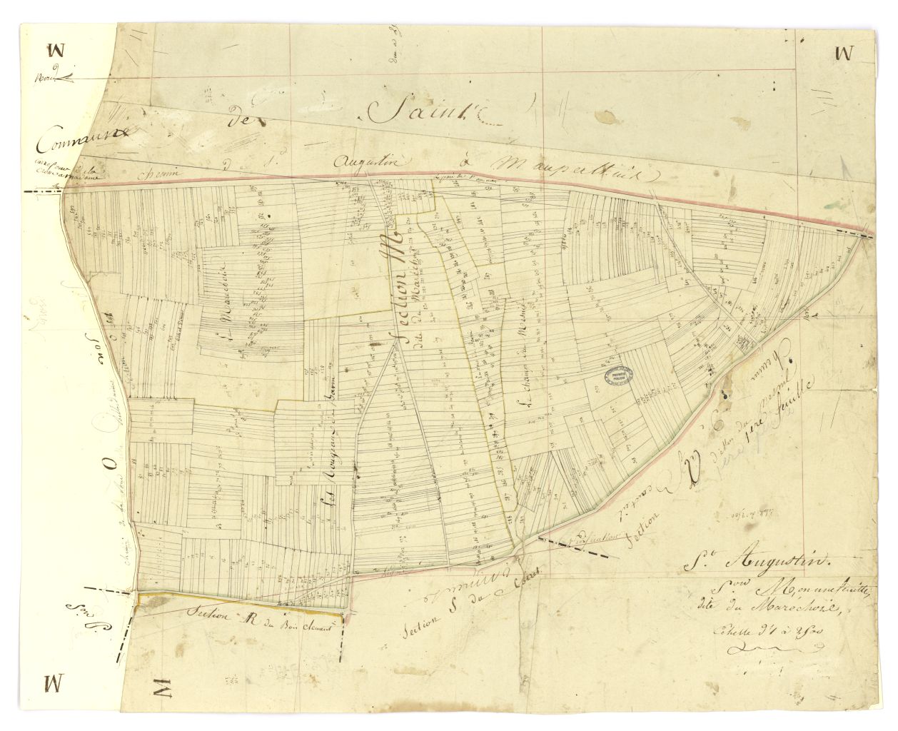 minute, section M