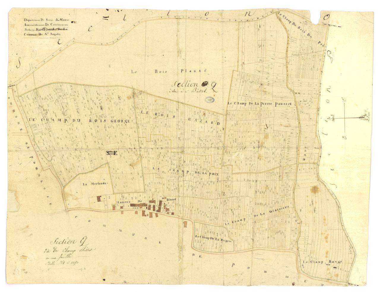 minute, section Q
