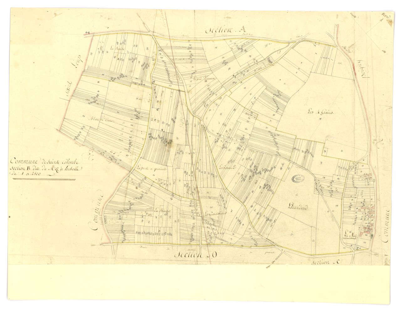 minute, section B