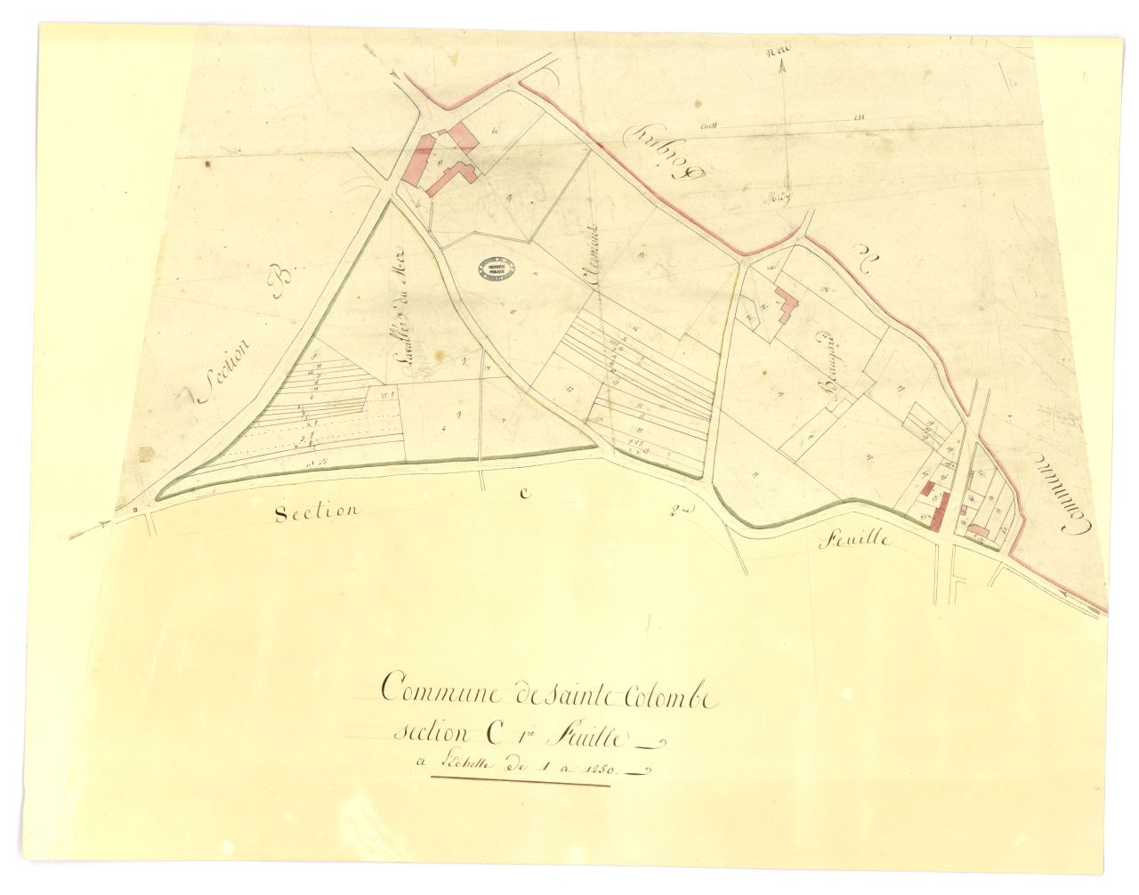 minute, section C, 1ere feuille